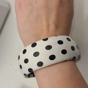 POLKA dot wide bracelet